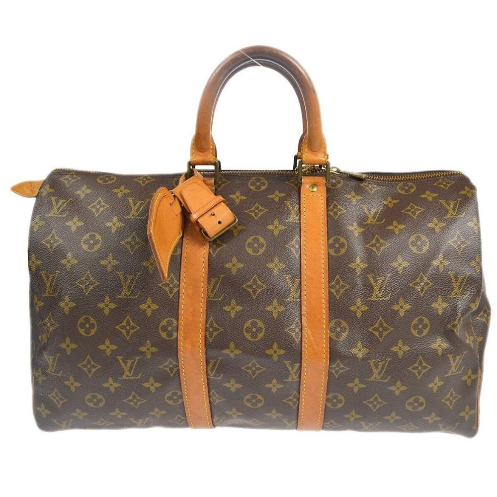 00035350# Authentic Louis Vuitton Travel Bag Keepall 50 Monogram